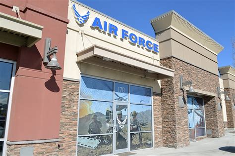 Air force recruiting station near me - Hours. Mon 9:00 AM - 5:00 PM. Tue 9:00 AM - 5:00 PM. Wed 9:00 AM - 5:00 PM. Thu 9:00 AM - 5:00 PM. Fri 9:00 AM - 5:00 PM. (419) 230-7350. The US Air Force Recruiting Station in Toledo, OH is known for its exceptional service and knowledgeable staff, led by TSgt Coleman. With a focus on the best interests of recruits, they provide valuable ...